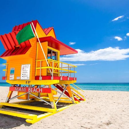South Beach 2 Bedroom Family & Pet Friendly Apartment With Balcony & Free Parking Маямі-Біч Екстер'єр фото